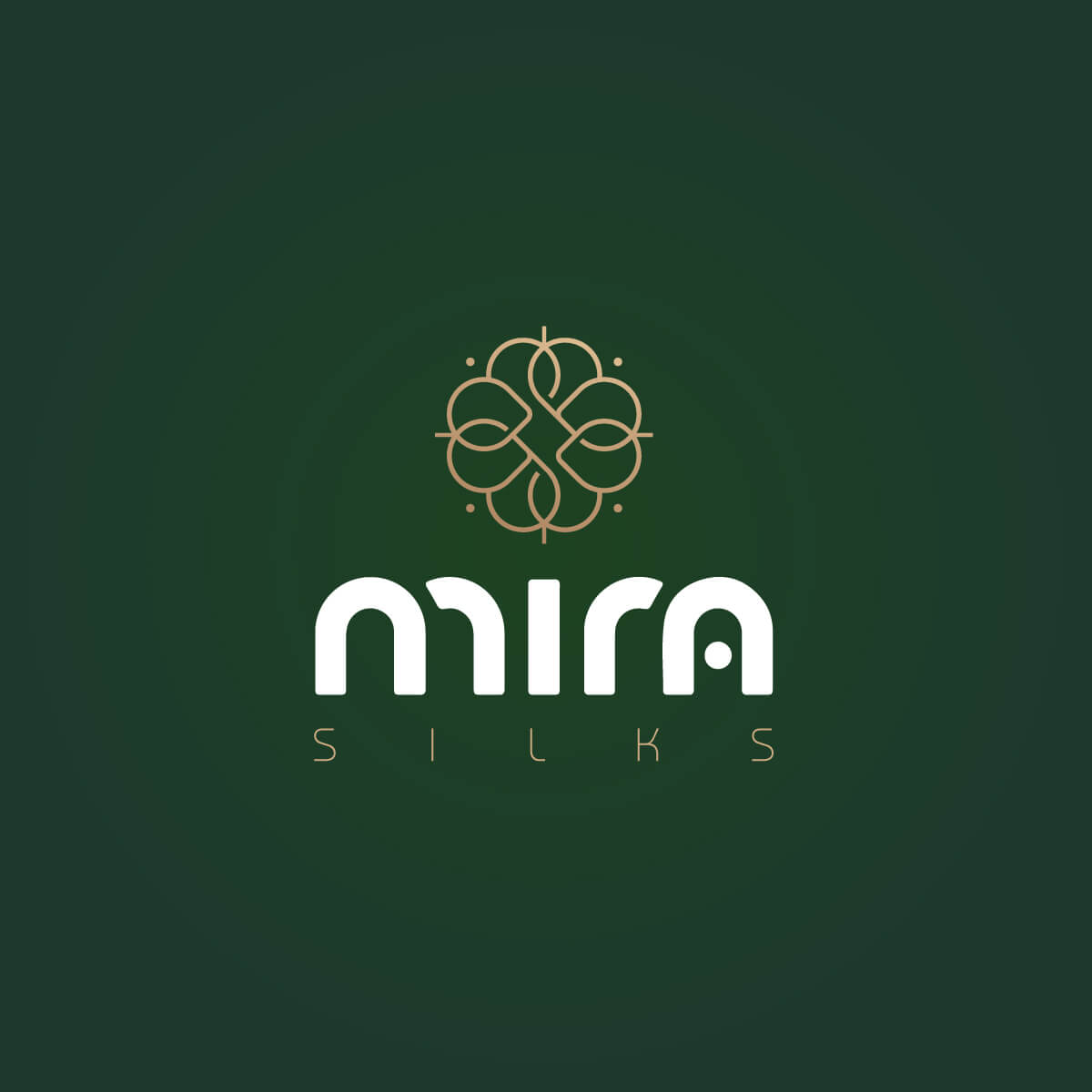 Ember & Ink Logo design options for Mira Silks, a Silk Saree E-Commerce Brand based in Dallas, USA