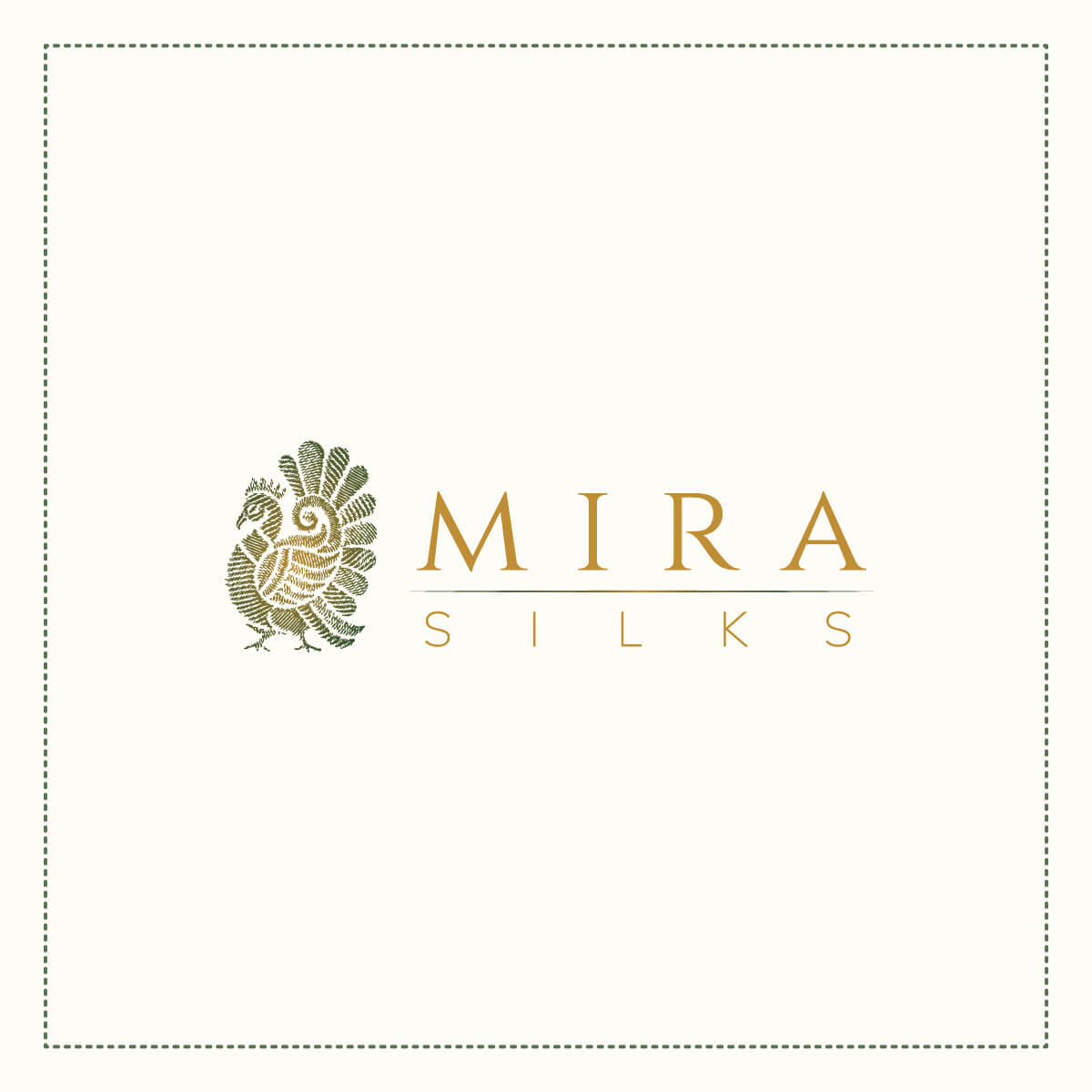 Ember & Ink Logo design options for Mira Silks, a Silk Saree E-Commerce Brand based in Dallas, USA