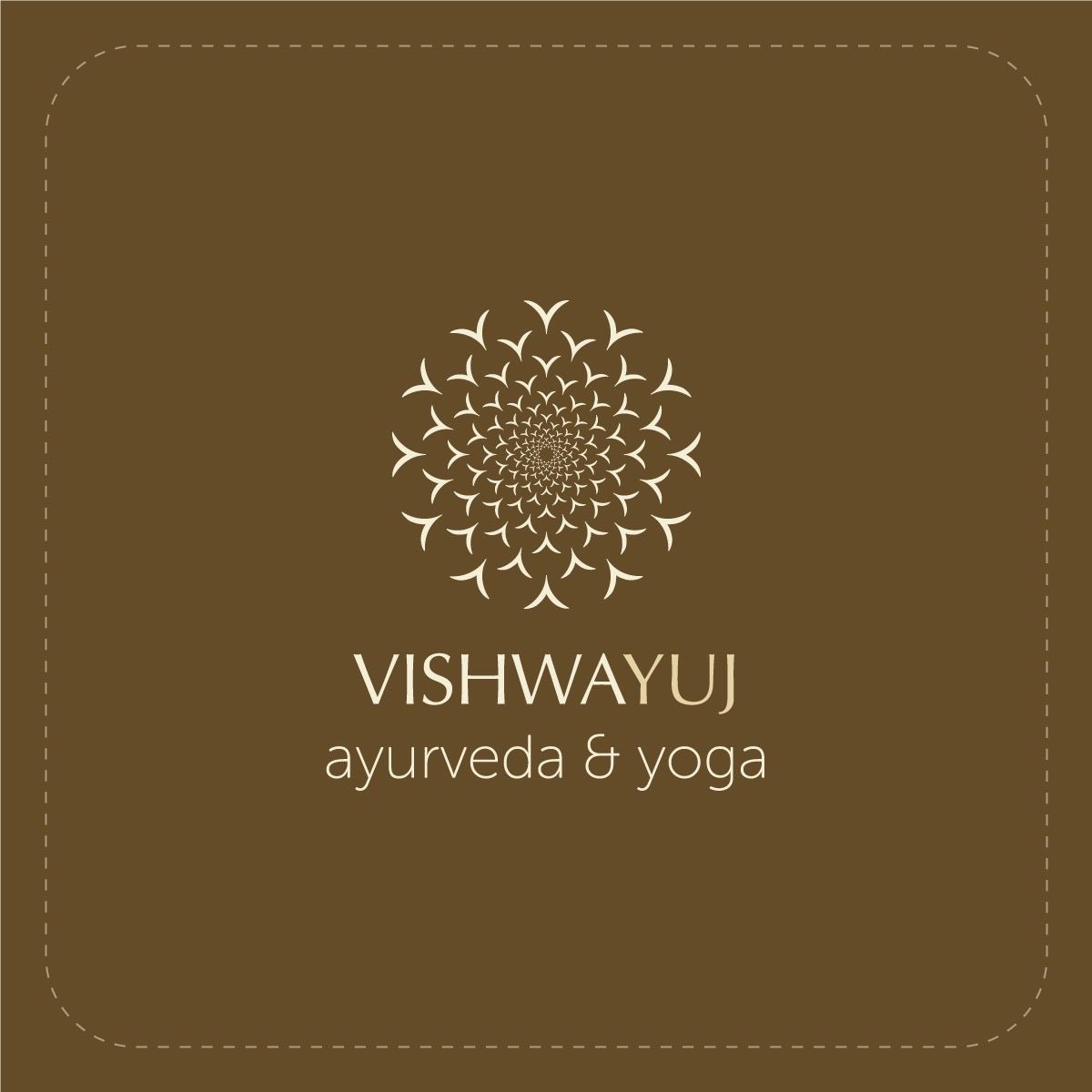 Ember & Ink Logo design options for Vishwayuj Ayurveda and Yoga, Eindhoven, Netherlands